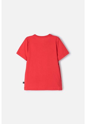 Camiseta De Spider-man Manga Corta Rojo Para Niño 12