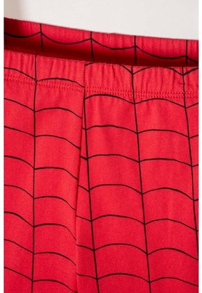 Pijama De Spider-man Con Pantalón Largo Rojo Para Niño 2T A 5T 2T