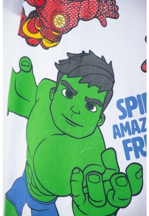 Camiseta De Spidey And His Amazing Friends Blanco Para Niño 2T A 6T 4T