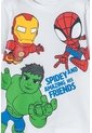 Camiseta De Spidey And His Amazing Friends Blanco Para Niño 2T A 6T 4T de Marvel