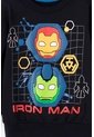 Buzo De Ironman Cerrado Negro Para Niño 2T A 5T 3T de Marvel