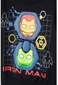 Buzo De Ironman Cerrado Negro Para Niño 2T A 5T 3T de Marvel