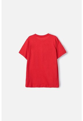 Camiseta De Spider-man Manga Corta Roja Para Niño 6