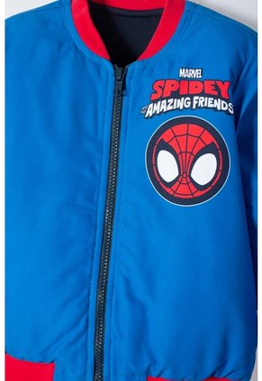 Chaqueta De Spidey And His Amazing Friends Azul Para Niño 2T A 6T 4T