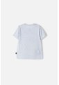 Camiseta De Ironman Manga Corta Gris Jaspe Para Niño 2T A 5T 4T de Marvel