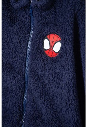 Buzo De Spider-man Con Cierre Azul Para Niño 2T A 6T 2T