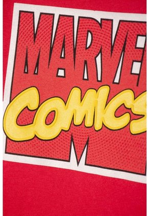 Conjunto De Marvel Pantalón Largo Rojo Y Azul Para Bebé Niño 12-18