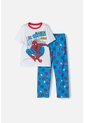 Pijama De Spider-man Azul, Rojo Y Blanco Para Niño 4 de Marvel