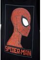 Camiseta De Spider-man Negra Estampada En Frente Para Niño 8 de Marvel