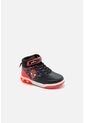 Tenis Con Luces De Spider-man Negros Con Rojo Para Niño 32 de Marvel