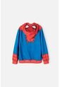 Buzo De Spider-man Abierto Rojo Y Azul  Para Niño 8 de Marvel