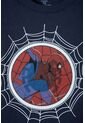 Camiseta De Spider-man Manga Corta Azul Para Niño 10 de Marvel