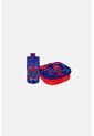 Set De Porta, Cubierto Y Botella Spider-man Para Niño U de Marvel