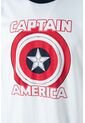 Camiseta Del Capitán América Regular Fit Para Hombre L de Marvel