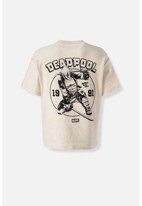 Camiseta De Deadpool Relax Fit Para Hombre M
