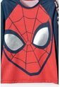 Conjunto De Baño De Spider-man Manga Larga Rojo Y Azul Para Niño 8 de Marvel