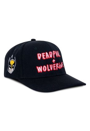 GORRA DEADPOOL & WOLVERINE ORIGINAL EDICIÓN LIMITADA D&W NEGRA
