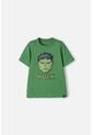Camiseta De Hulk Manga Corta Verde Para Niño 12 de Marvel