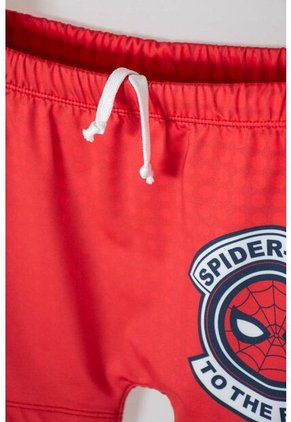Conjunto De Baño De Spider-man Manga Larga Rojo Y Azul Para Niño 14