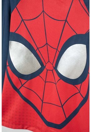 Conjunto De Baño De Spider-man Manga Larga Rojo Y Azul Para Niño 14
