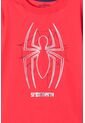 Camiseta De Spider-man Manga Corta Roja Para Niño 6 de Marvel