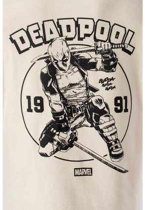 Camiseta De Deadpool Relax Fit Para Hombre XS