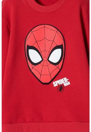 Buzo De Spider-man Cerrado Rojo Para Niño 6