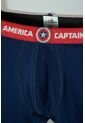 Pack X2 Boxer Capitán America Para Niño 6 de Marvel