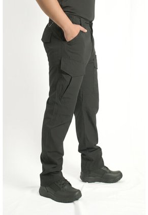 Pantalones Tácticos Cargo Outdoor Militares Negro Masherland Lycan