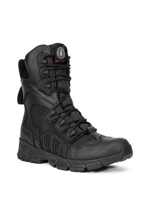 Bota Militar Negro Masherland Velocitor 2.0 + Cuello Protector