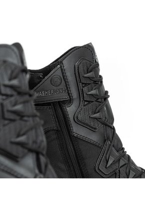Bota Militar Negro Masherland Velocitor 2.0 + Cuello Protector