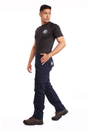 Pantalón Táctico Tipo Cargo Azul Oscuro Masherland