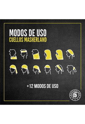 Cuello Protector Tipo Buff Camuflado Gris Masherland