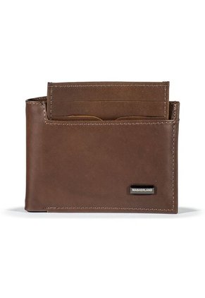 Billetera + Tarjetero De Cuero Pro Wallet Para Hombre Miel Masherland