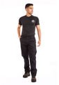 Pantalón Táctico Tipo Cargo Negro Masherland de Masherland