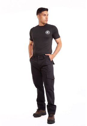 Pantalón Táctico Tipo Cargo Negro Masherland