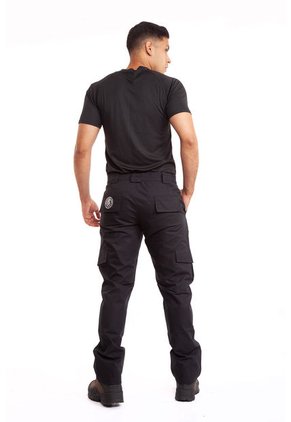 Pantalón Táctico Tipo Cargo Negro Masherland