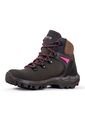 Bota Para Senderimo Outdoor Para Mujer Café/Fucsia Masherland Montana de Masherland
