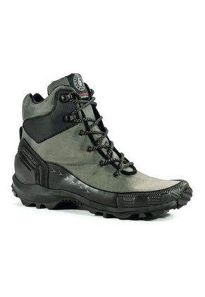 Botas Outdoor Gris - Negro Masherland Trek + Cuello Protector