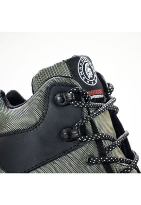 Botas Outdoor Gris - Negro Masherland Trek + Cuello Protector