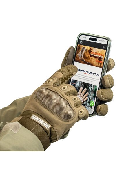 Guantes Tácticos Con Protección Coyote Para Hombre Masherland