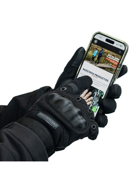 Guantes Tácticos Con Protección Negros Para Hombre Masherland