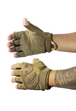 Guantes Medio Dedo Tácticos Arena Para Hombre Masherland