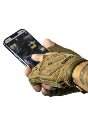 Guantes Medio Dedo Tácticos Arena Para Hombre Masherland
