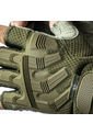 Guantes Medio Dedo Tácticos Verde Para Hombre Masherland de Masherland