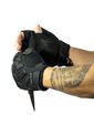 Guantes Medio Dedo Tácticos Negros Para Hombre Masherland de Masherland