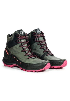 Botas Outdoor Gris/fucsia Masherland Trek