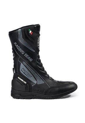 Bota Para Moto Negro/gris Masherland Mb Racing Bikerland