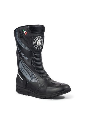 Bota Para Moto Negro/gris Masherland Mb Racing Bikerland