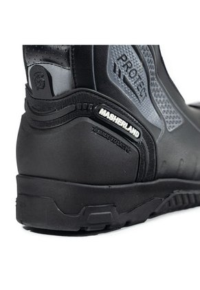 Bota Para Moto Negro/gris Masherland Mb Racing Bikerland